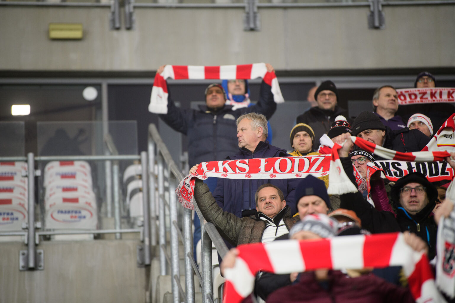 LKS Lodz vs Polonia Warszawa kibice Fot Sebastian Szwajkowski 45