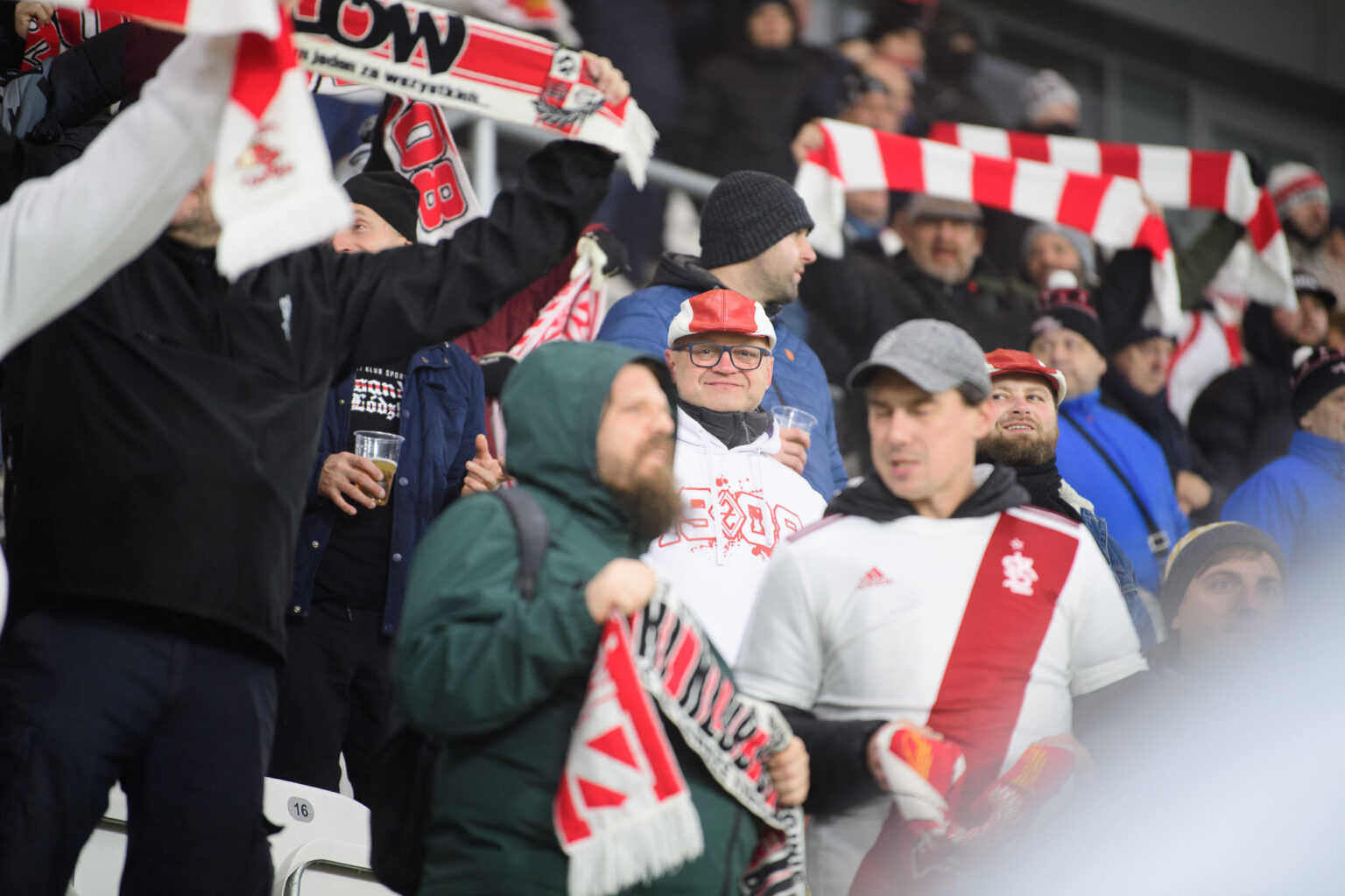 LKS Lodz vs Polonia Warszawa kibice Fot Sebastian Szwajkowski 48