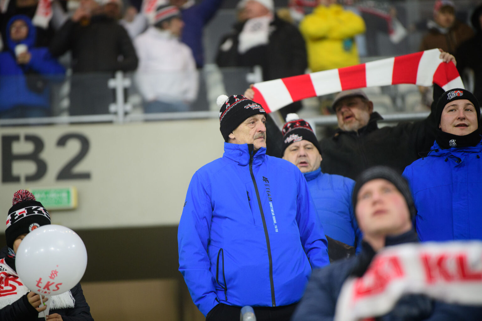 LKS Lodz vs Polonia Warszawa kibice Fot Sebastian Szwajkowski 53