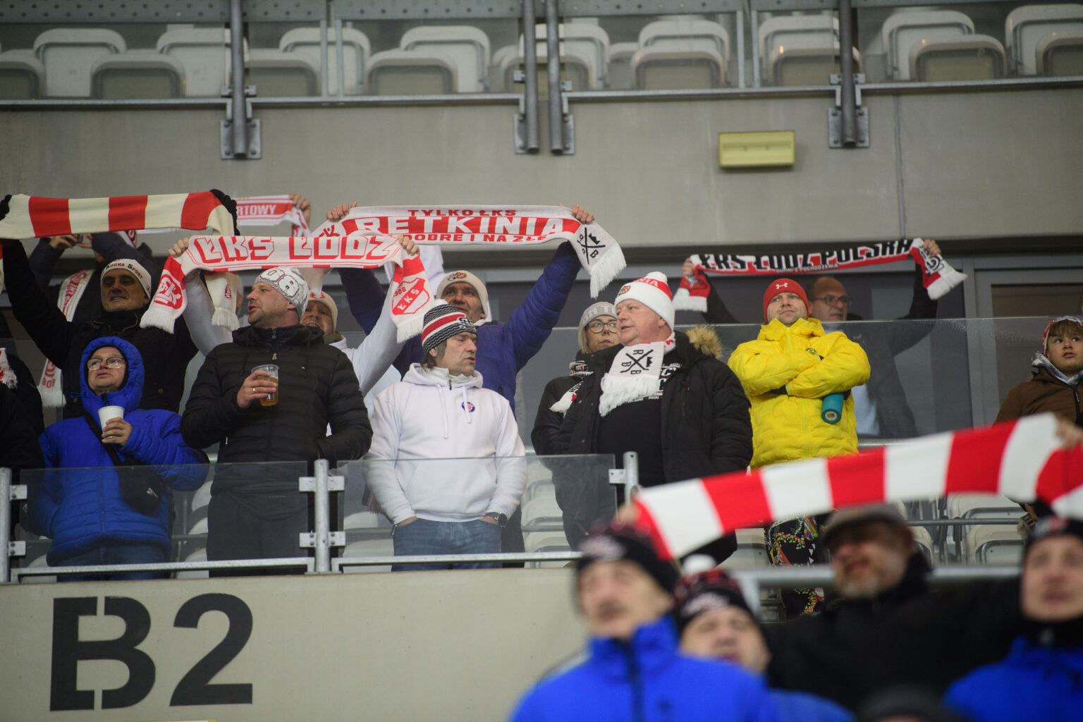 LKS Lodz vs Polonia Warszawa kibice Fot Sebastian Szwajkowski 54
