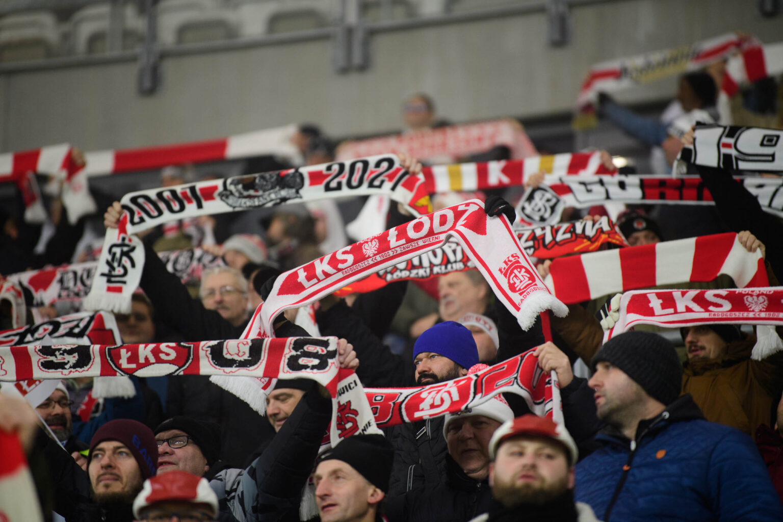 LKS Lodz vs Polonia Warszawa kibice Fot Sebastian Szwajkowski 56