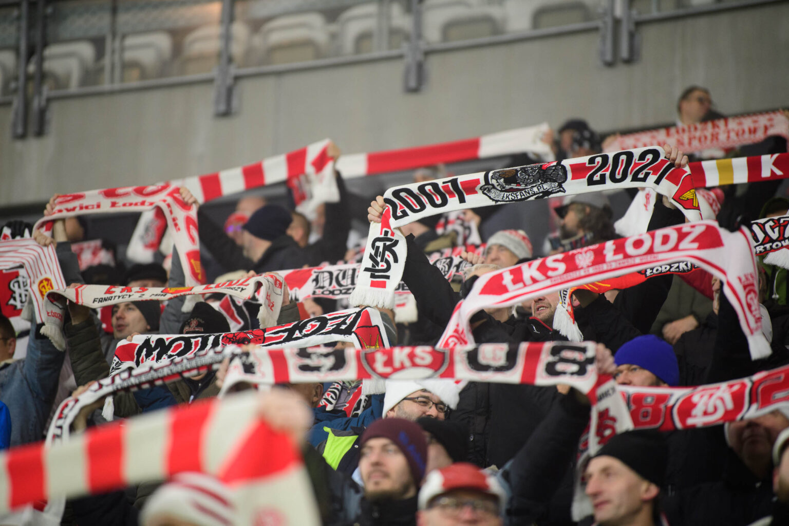 LKS Lodz vs Polonia Warszawa kibice Fot Sebastian Szwajkowski 57