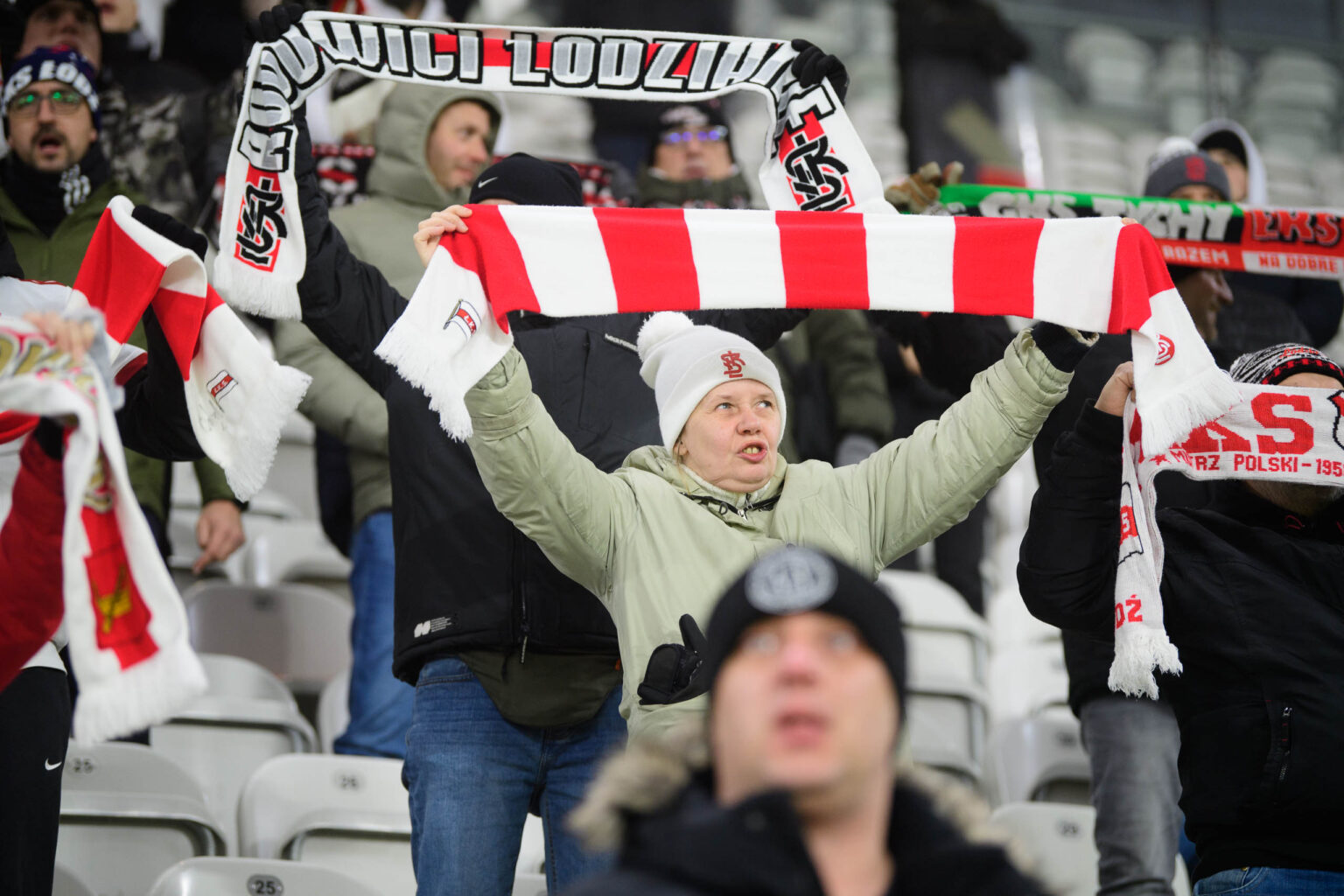 LKS Lodz vs Polonia Warszawa kibice Fot Sebastian Szwajkowski 58