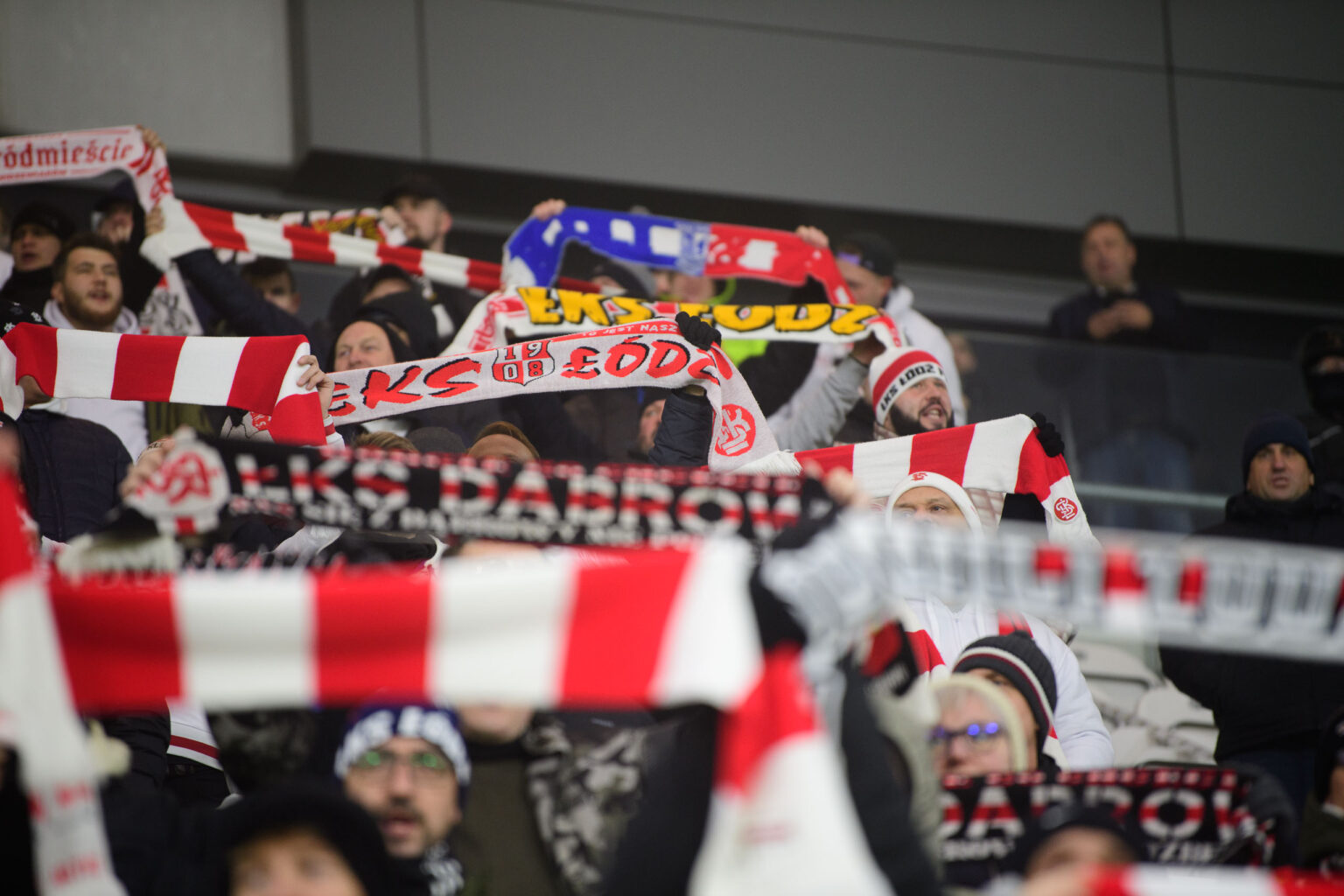 LKS Lodz vs Polonia Warszawa kibice Fot Sebastian Szwajkowski 60