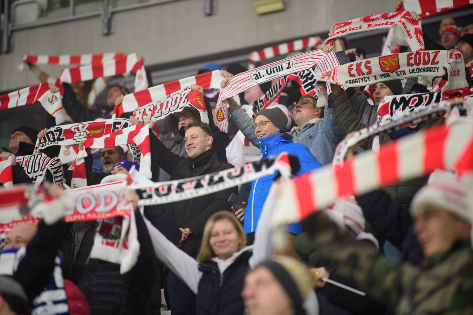 LKS Lodz vs Polonia Warszawa kibice Fot Sebastian Szwajkowski 64