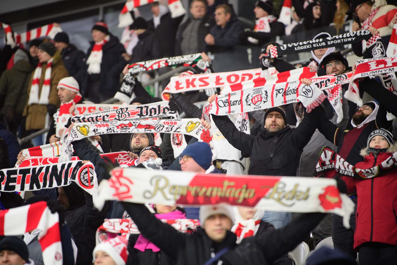 LKS Lodz vs Polonia Warszawa kibice Fot Sebastian Szwajkowski 72