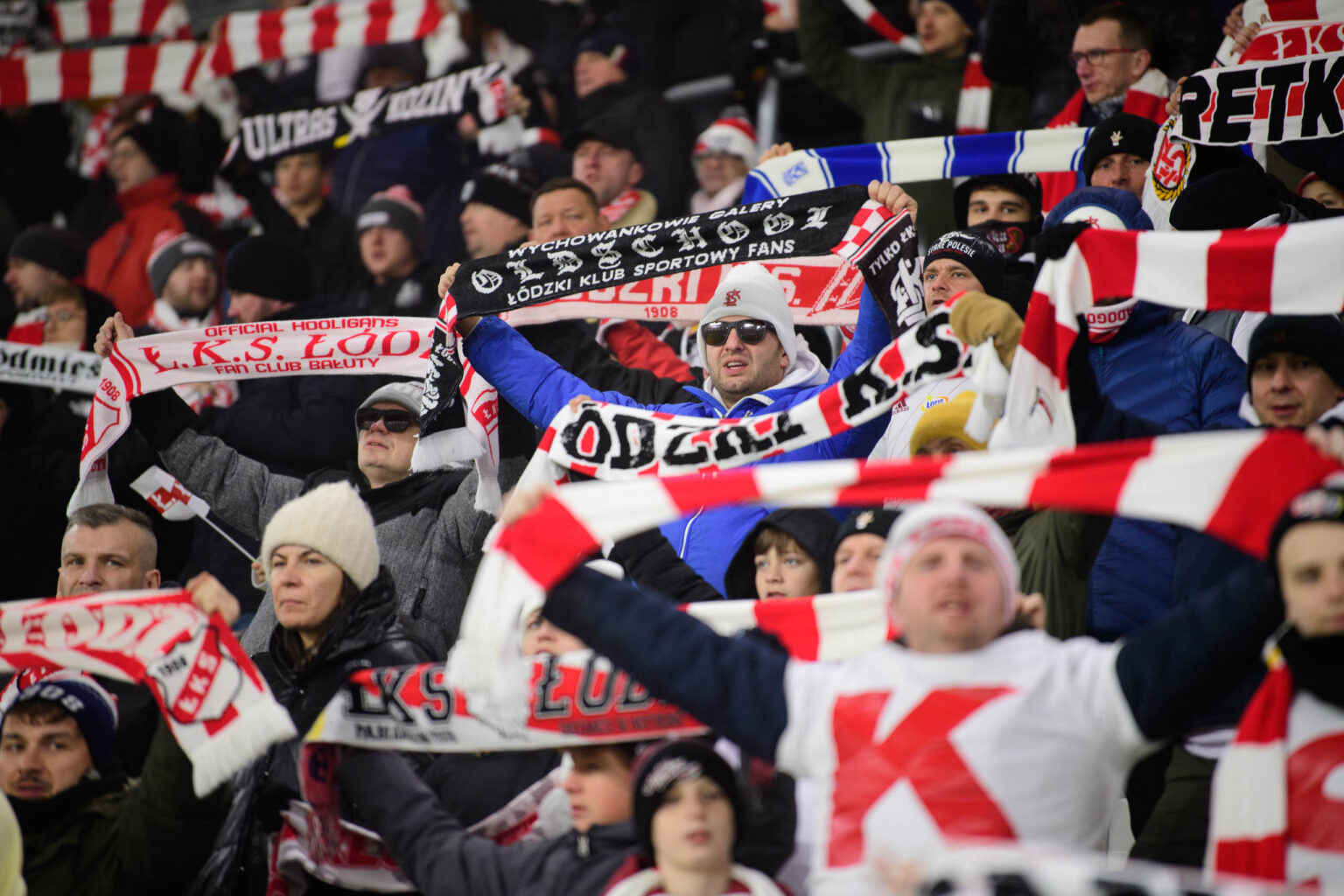 LKS Lodz vs Polonia Warszawa kibice Fot Sebastian Szwajkowski 74