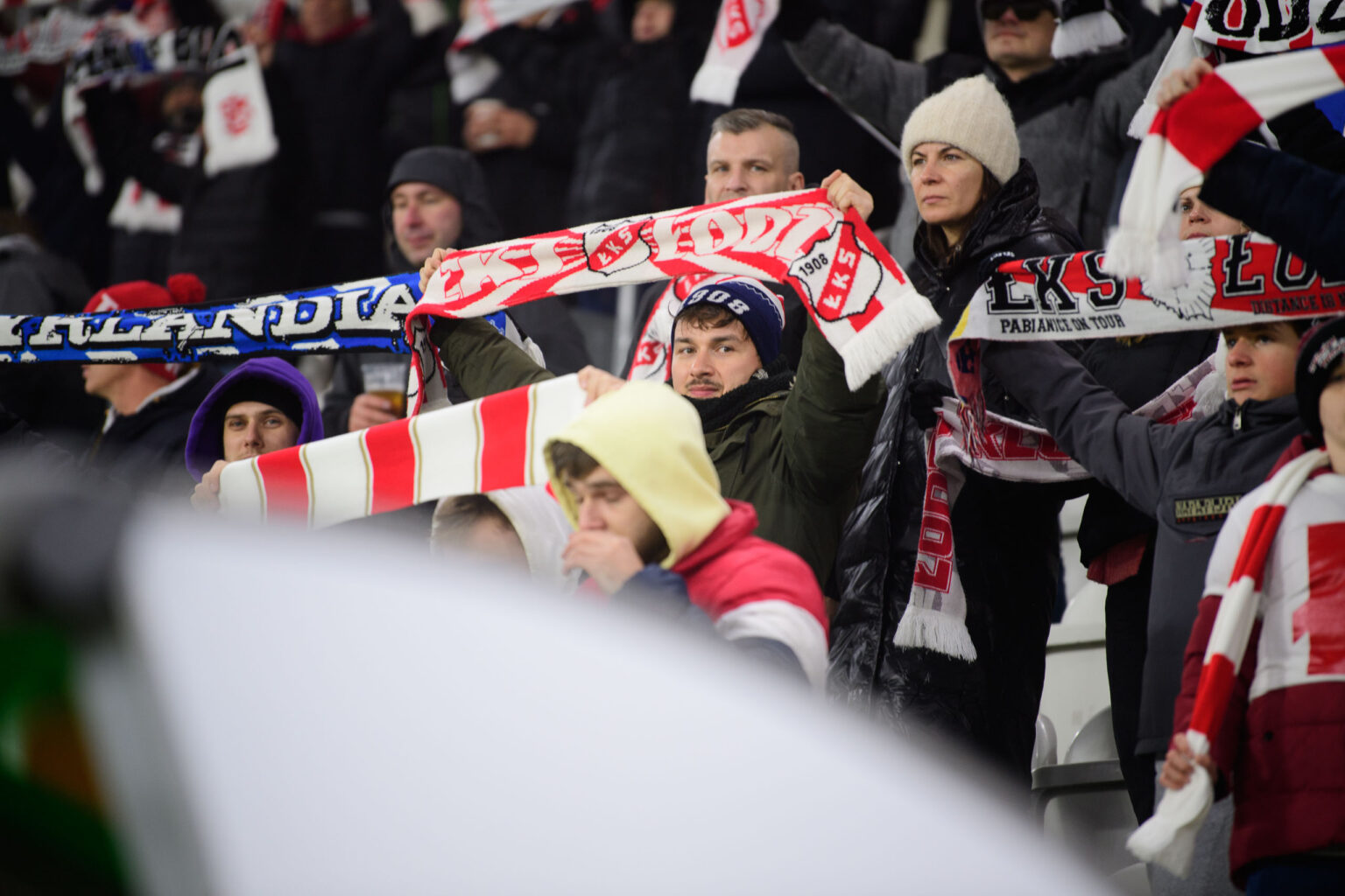 LKS Lodz vs Polonia Warszawa kibice Fot Sebastian Szwajkowski 75