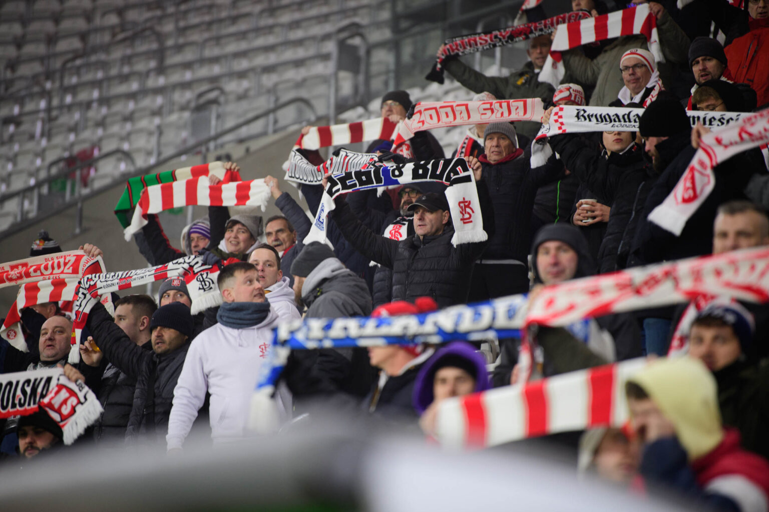LKS Lodz vs Polonia Warszawa kibice Fot Sebastian Szwajkowski 76