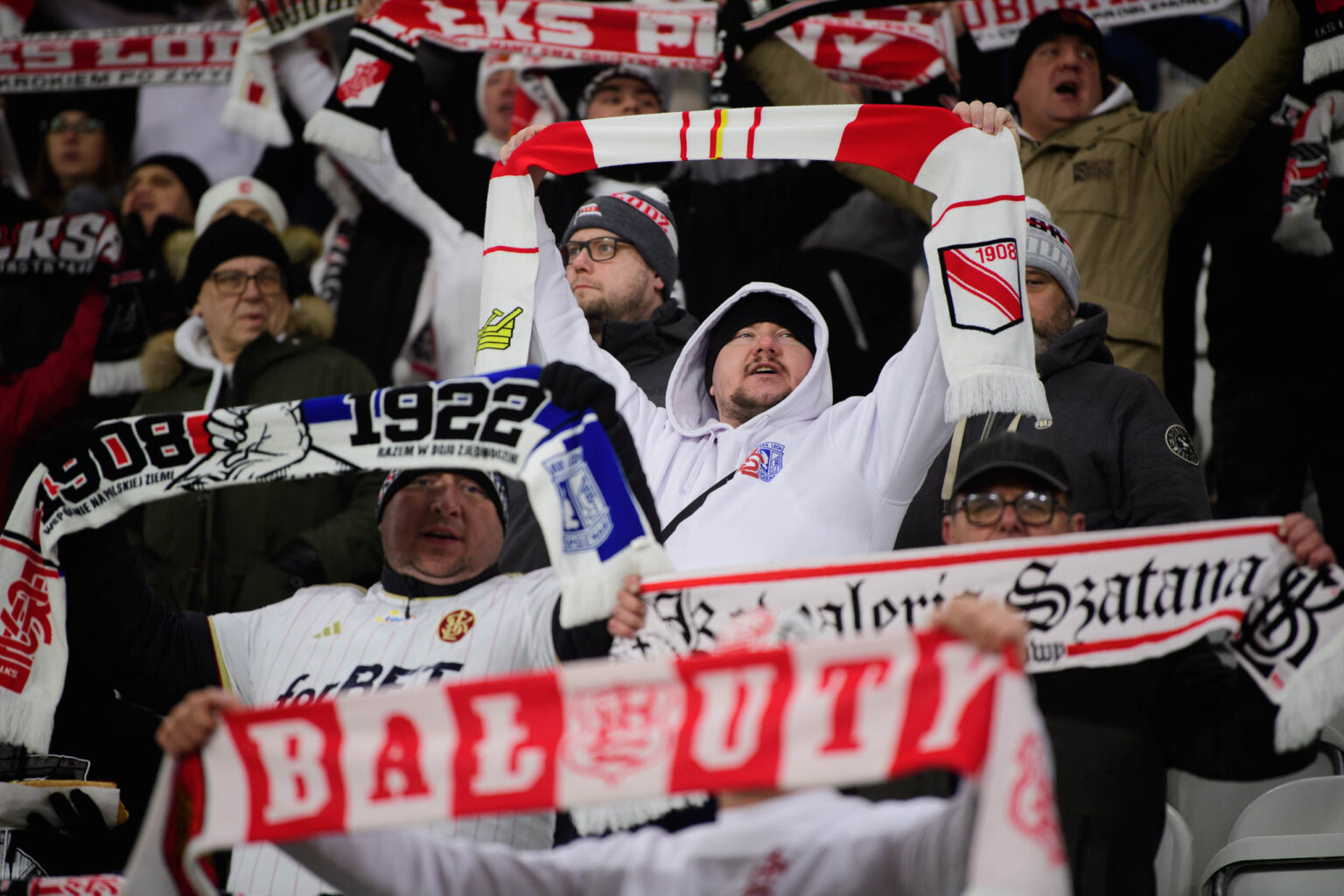 LKS Lodz vs Polonia Warszawa kibice Fot Sebastian Szwajkowski 80