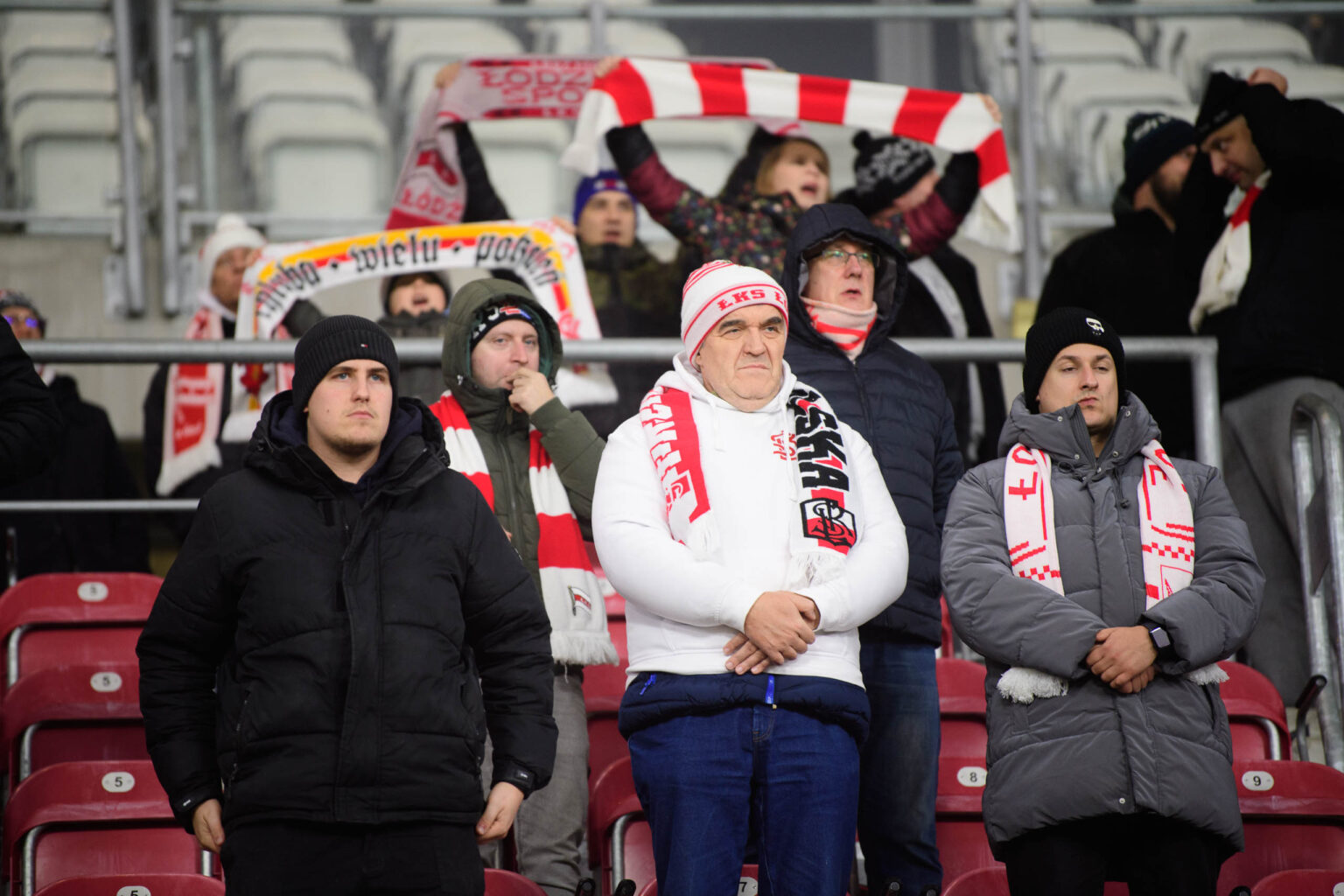 LKS Lodz vs Polonia Warszawa kibice Fot Sebastian Szwajkowski 83