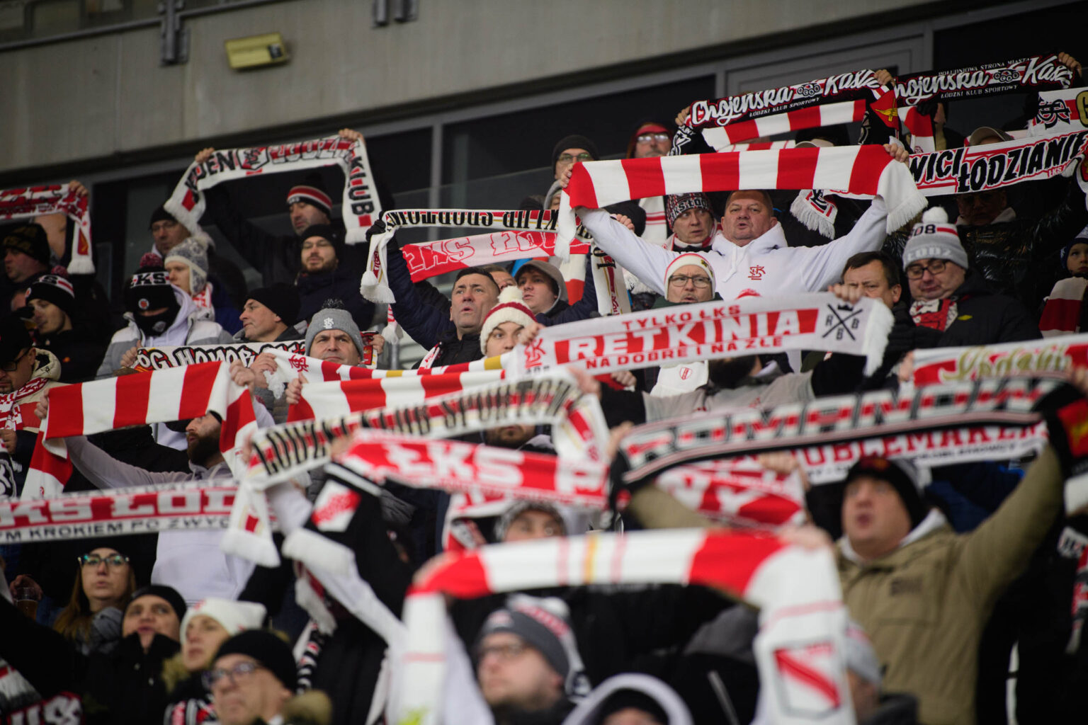 LKS Lodz vs Polonia Warszawa kibice Fot Sebastian Szwajkowski 85