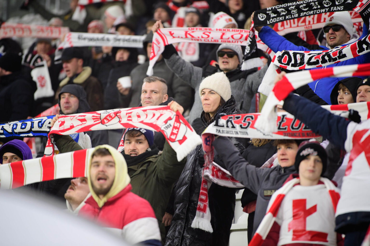LKS Lodz vs Polonia Warszawa kibice Fot Sebastian Szwajkowski 87