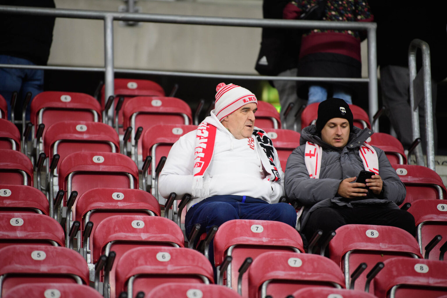 LKS Lodz vs Polonia Warszawa kibice Fot Sebastian Szwajkowski 9