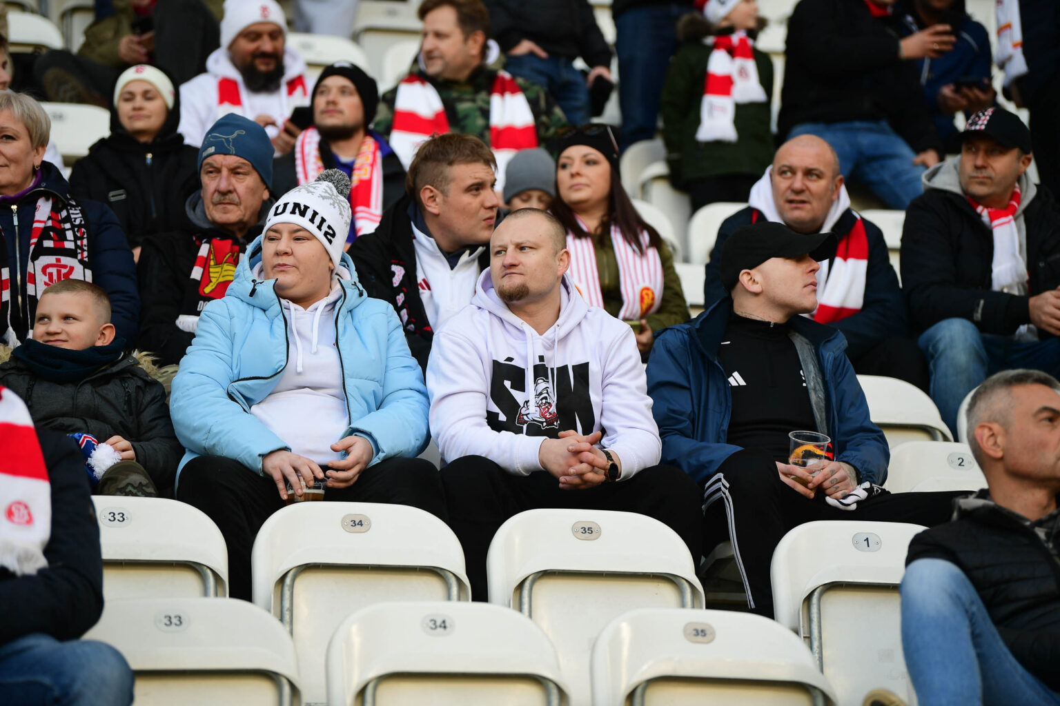LKS Lodz vs Ruch Chorzow Kibice Fot Sebastian Szwajkowski 102