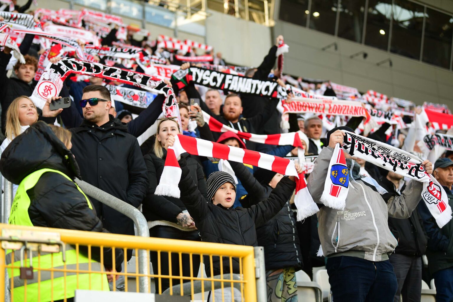 LKS Lodz vs Ruch Chorzow Kibice Fot Sebastian Szwajkowski 112