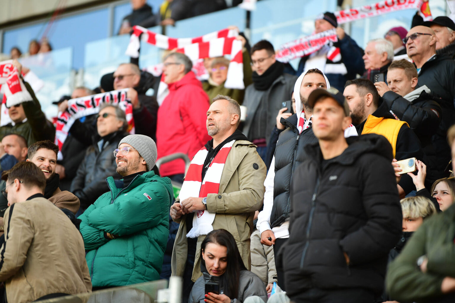 LKS Lodz vs Ruch Chorzow Kibice Fot Sebastian Szwajkowski 122