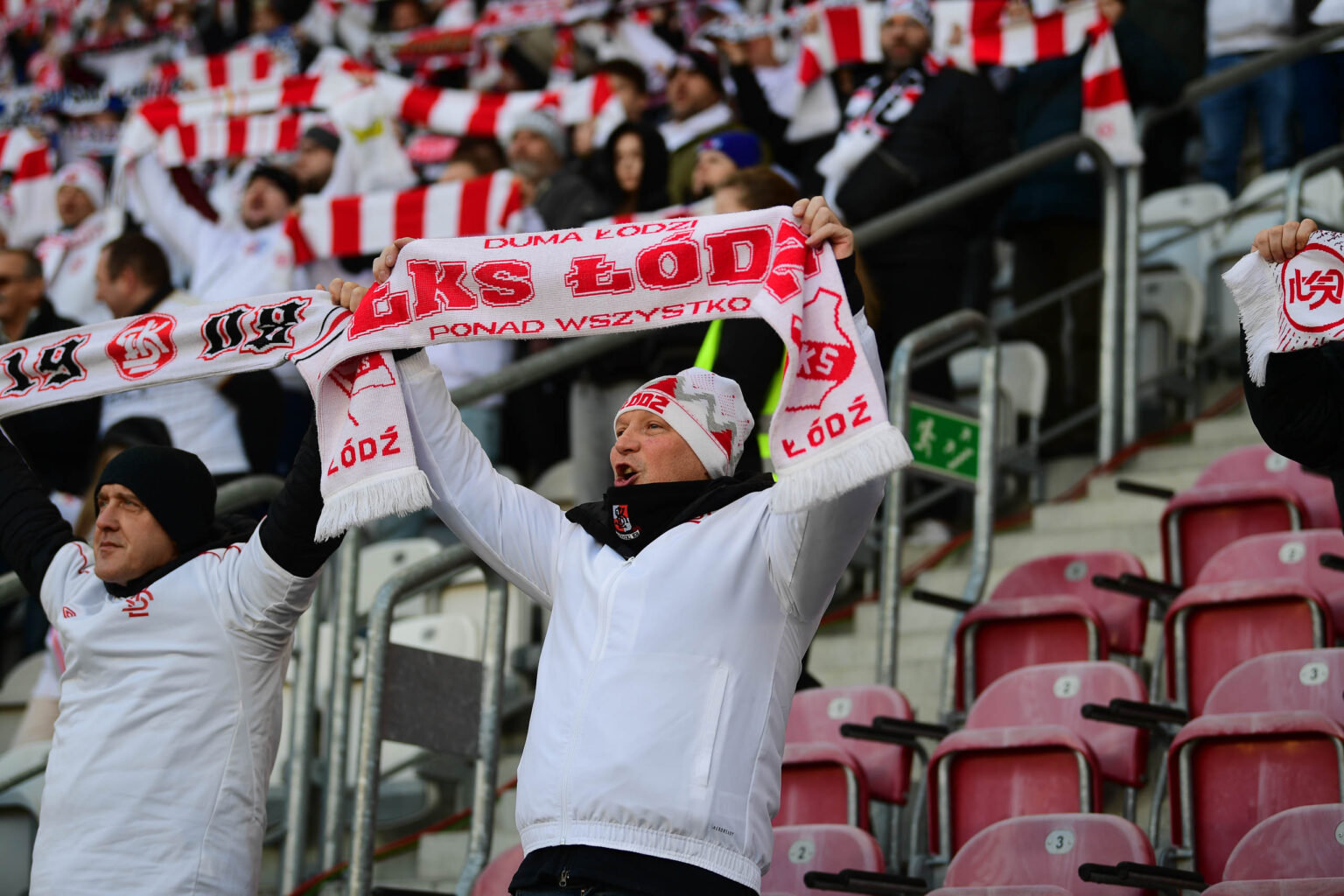 LKS Lodz vs Ruch Chorzow Kibice Fot Sebastian Szwajkowski 128