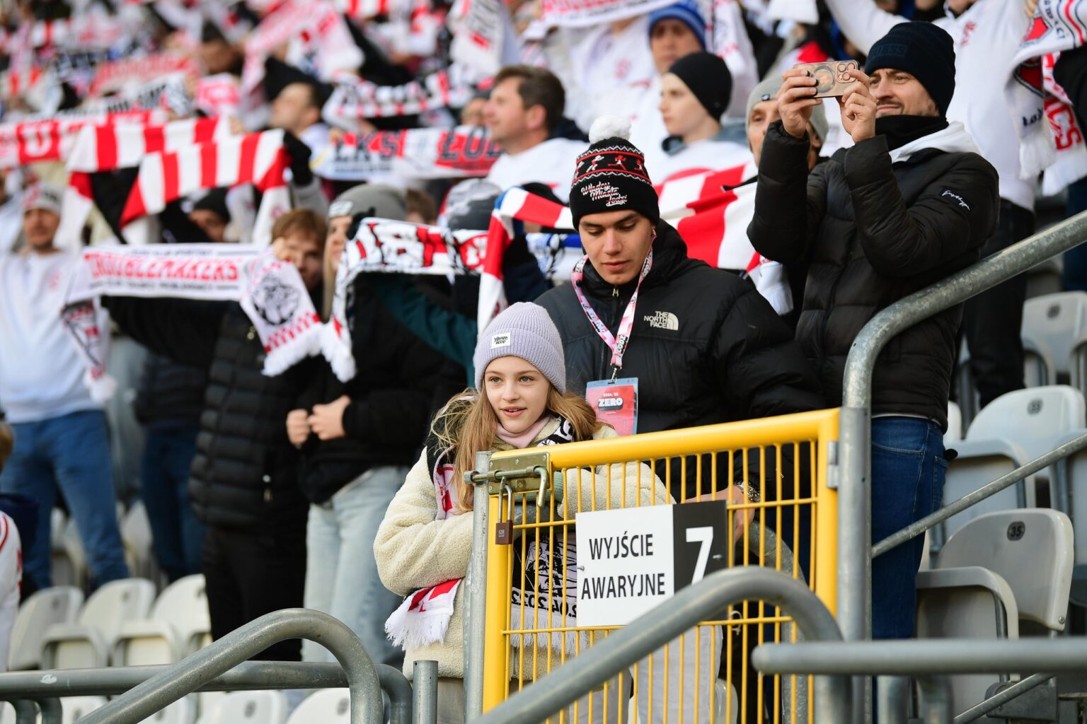 LKS Lodz vs Ruch Chorzow Kibice Fot Sebastian Szwajkowski 129