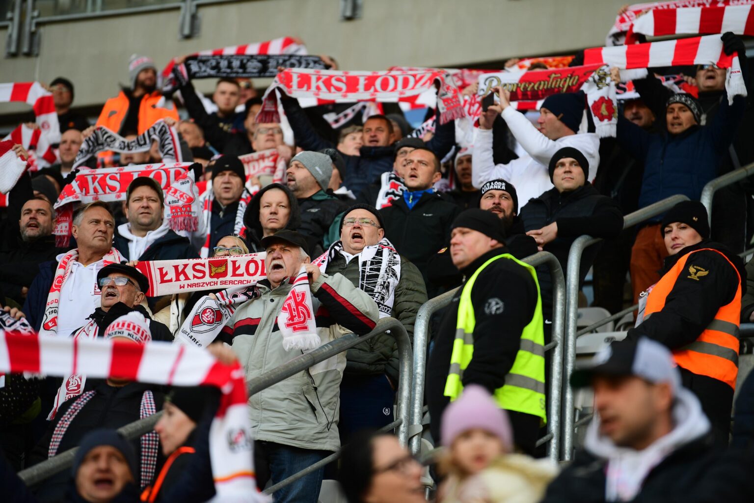 LKS Lodz vs Ruch Chorzow Kibice Fot Sebastian Szwajkowski 132