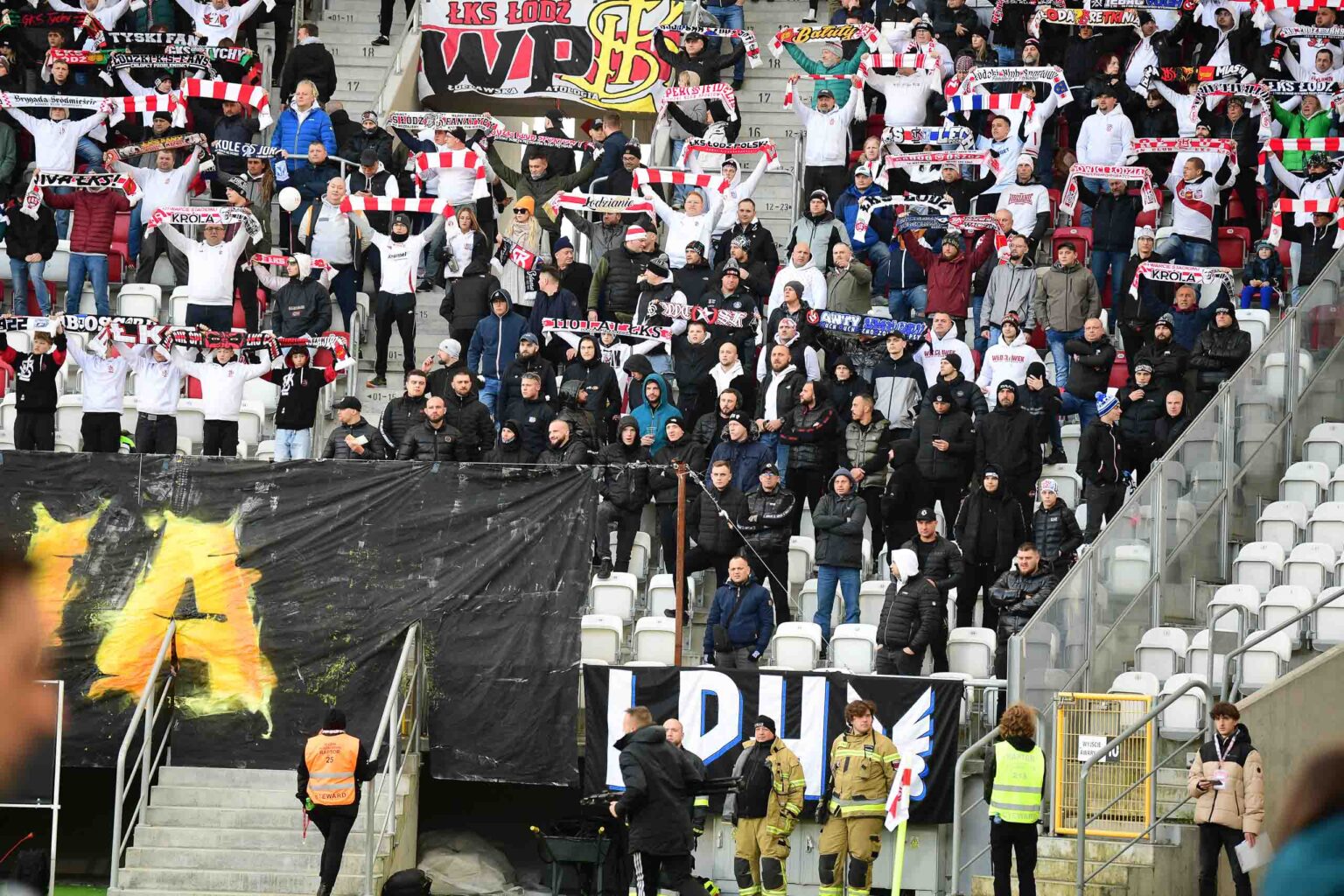 LKS Lodz vs Ruch Chorzow Kibice Fot Sebastian Szwajkowski 138