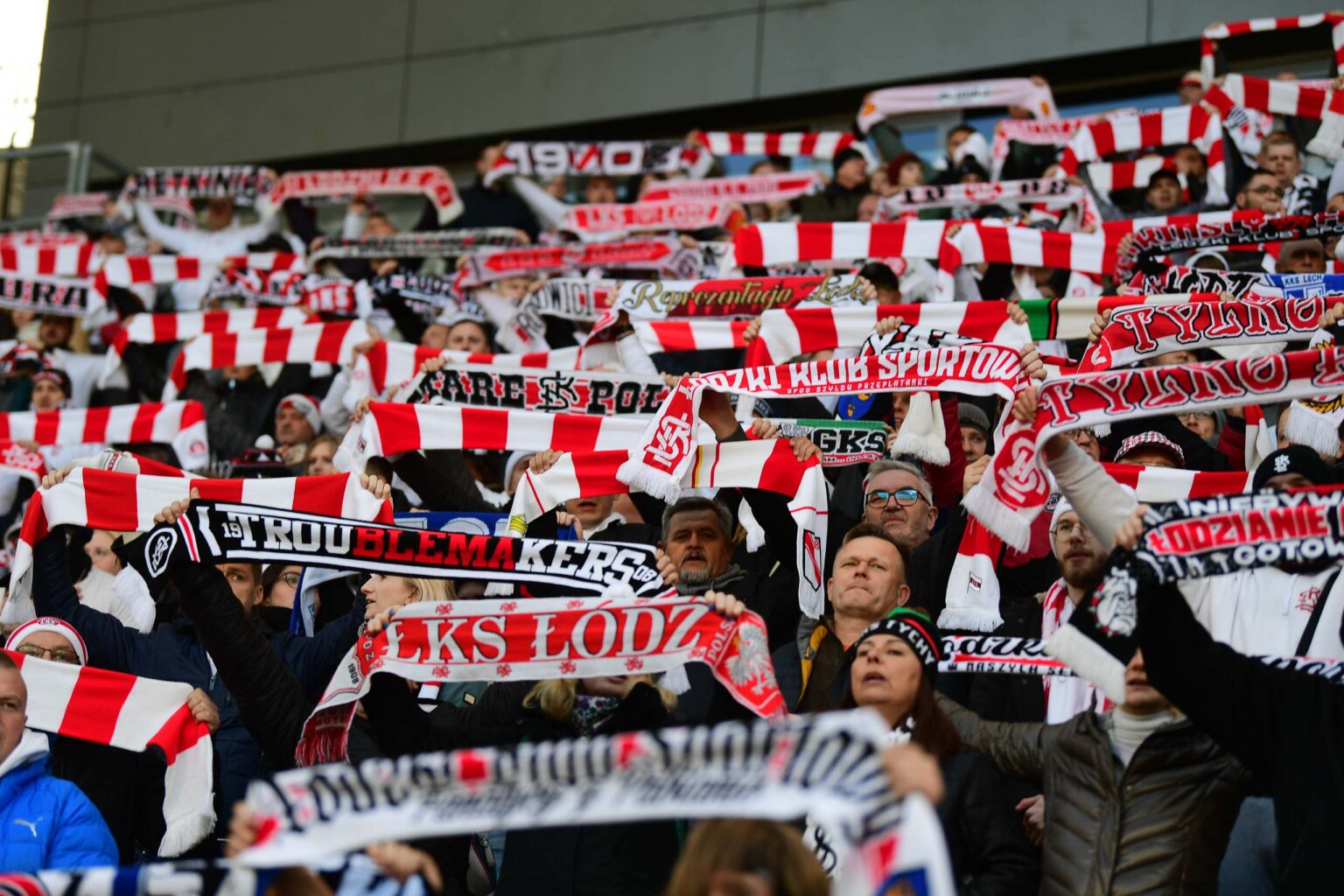 LKS Lodz vs Ruch Chorzow Kibice Fot Sebastian Szwajkowski 142