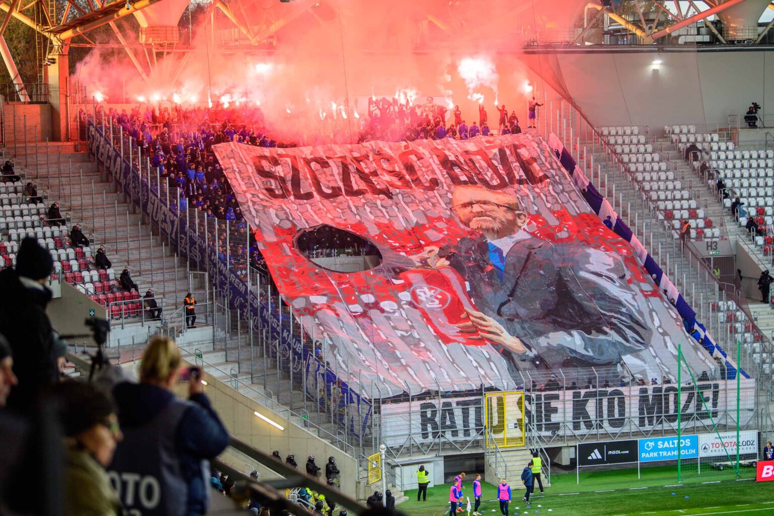 LKS Lodz vs Ruch Chorzow Kibice Fot Sebastian Szwajkowski 146