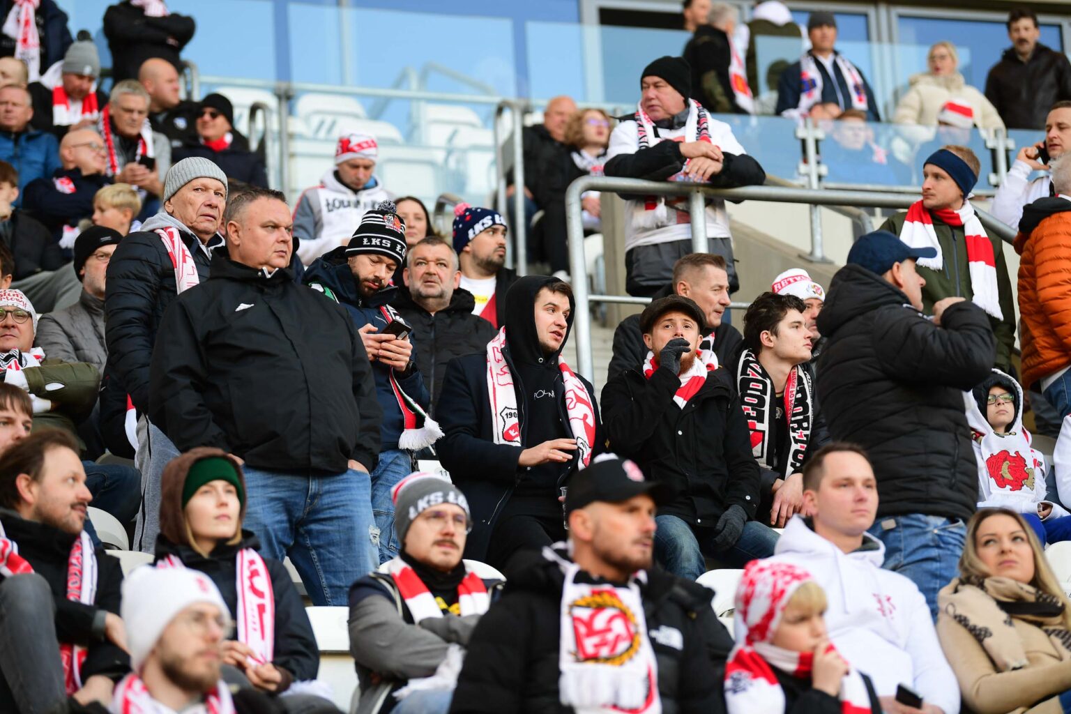 LKS Lodz vs Ruch Chorzow Kibice Fot Sebastian Szwajkowski 15