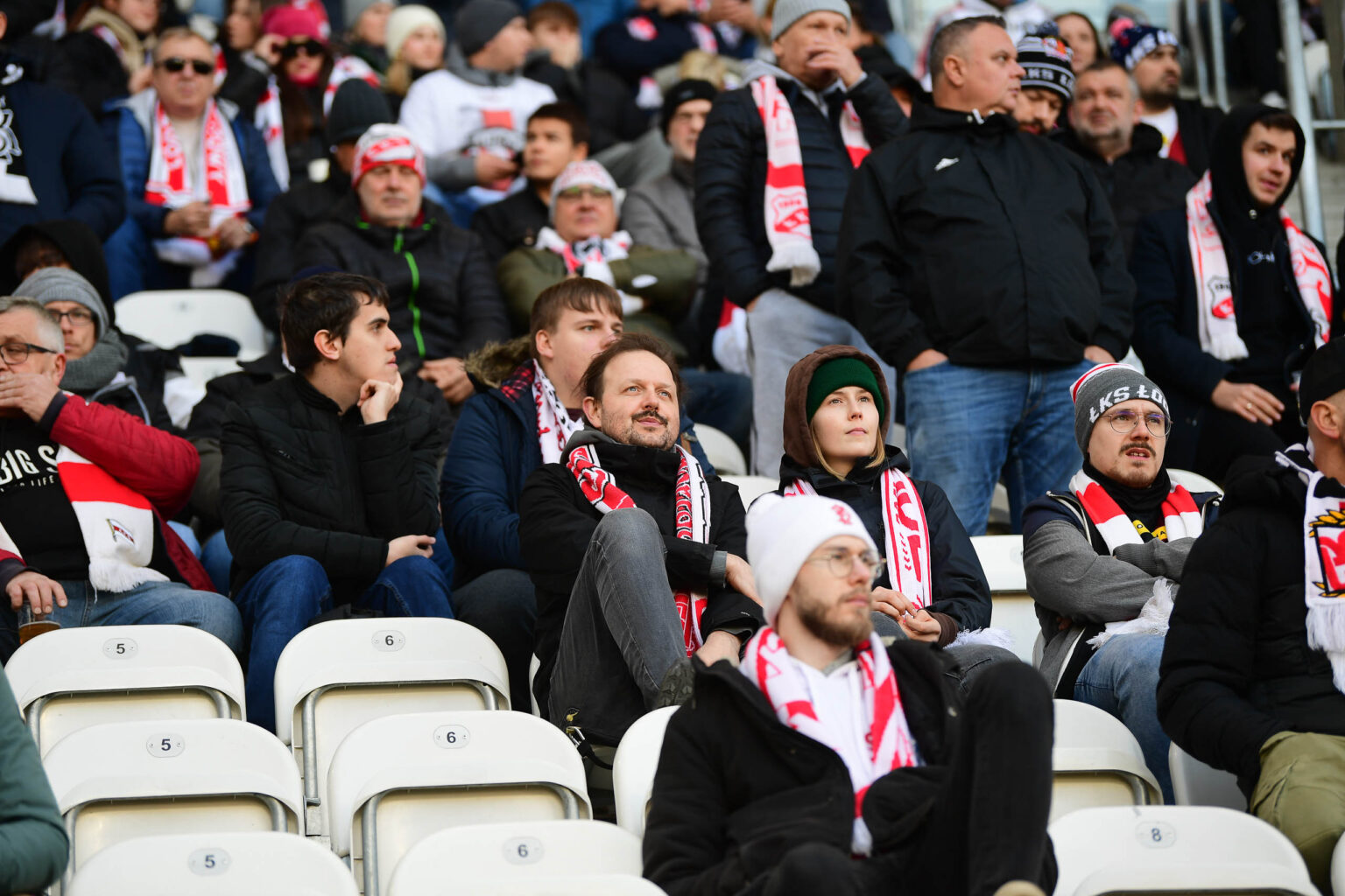 LKS Lodz vs Ruch Chorzow Kibice Fot Sebastian Szwajkowski 16