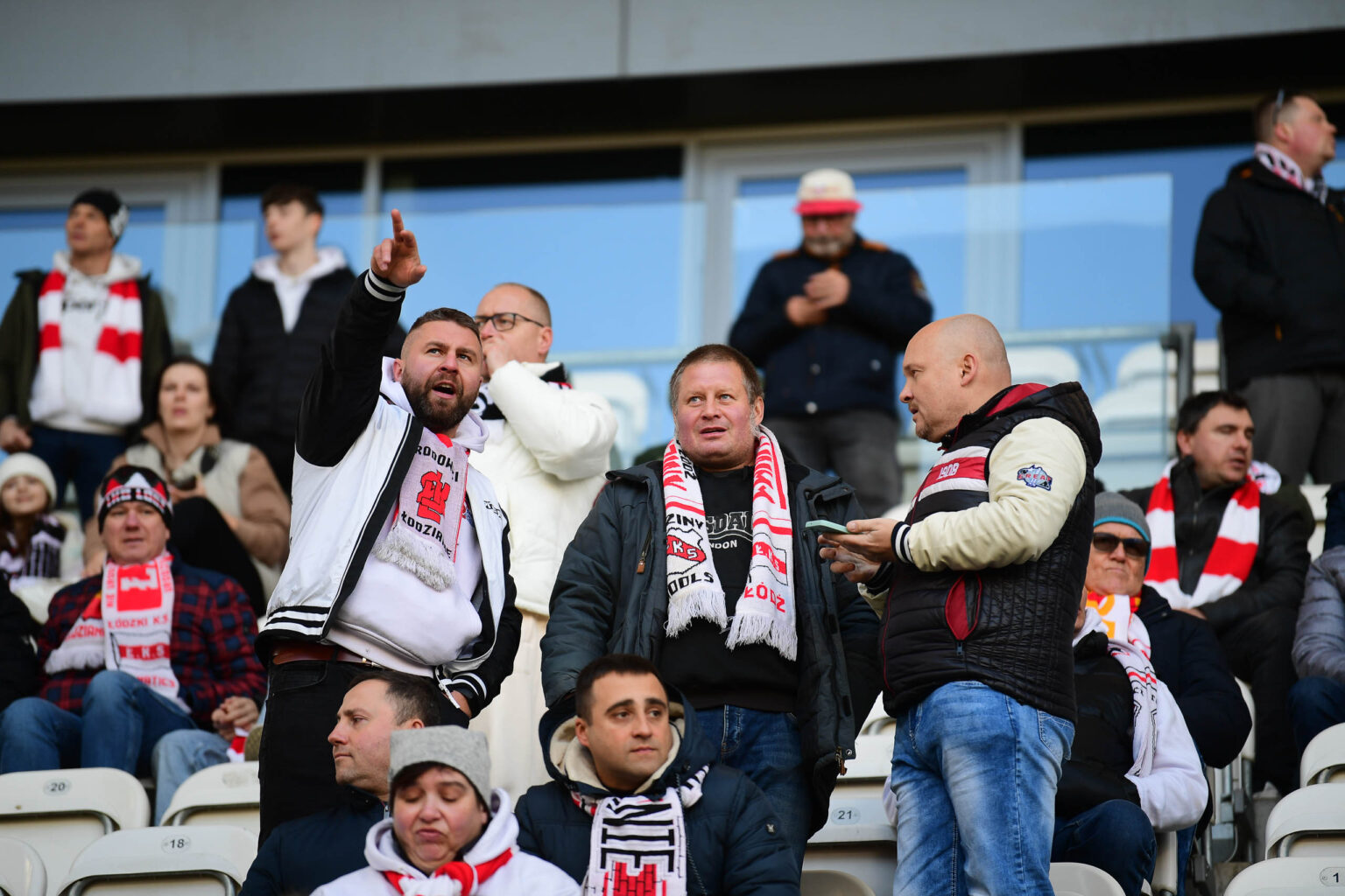 LKS Lodz vs Ruch Chorzow Kibice Fot Sebastian Szwajkowski 30