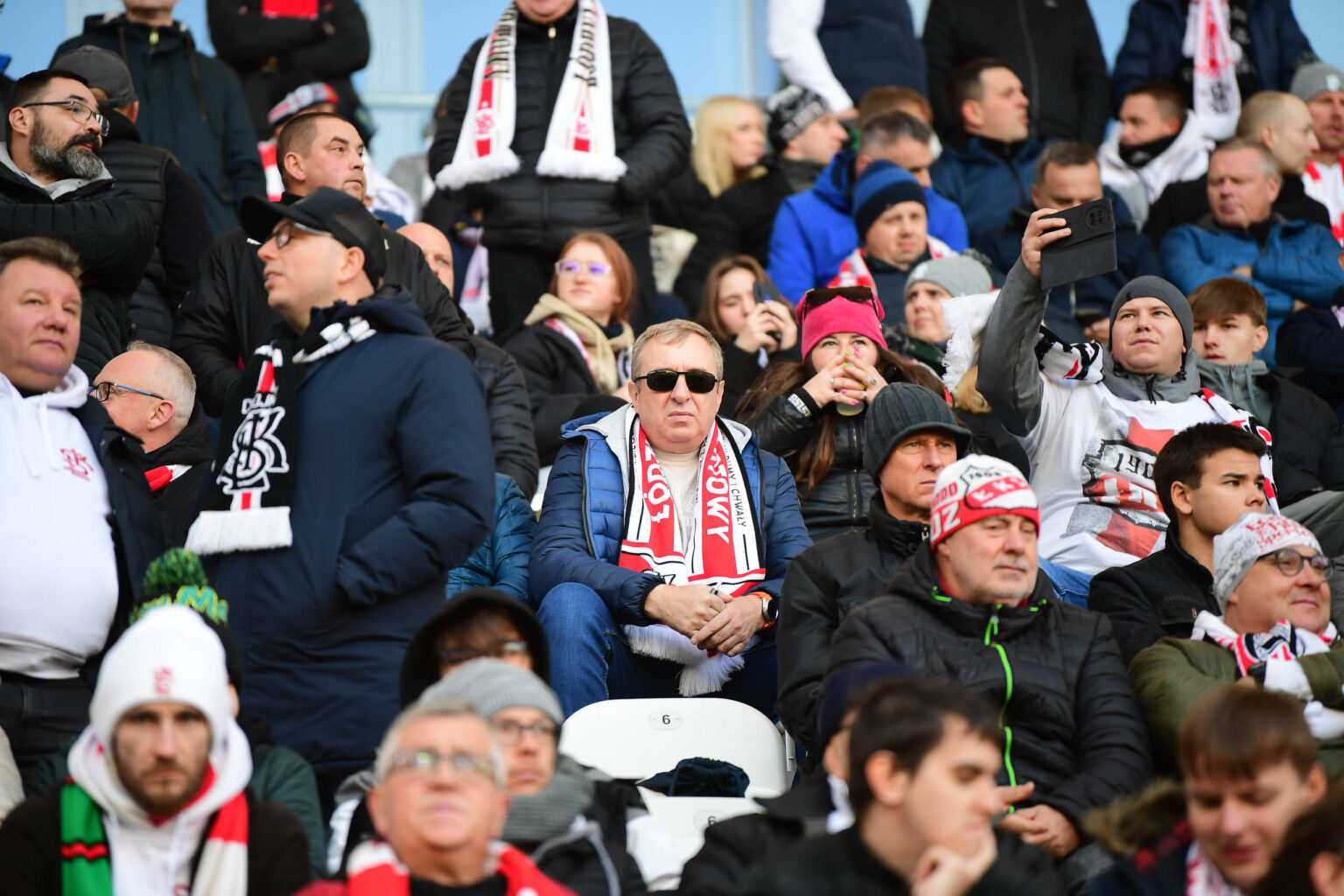 LKS Lodz vs Ruch Chorzow Kibice Fot Sebastian Szwajkowski 32