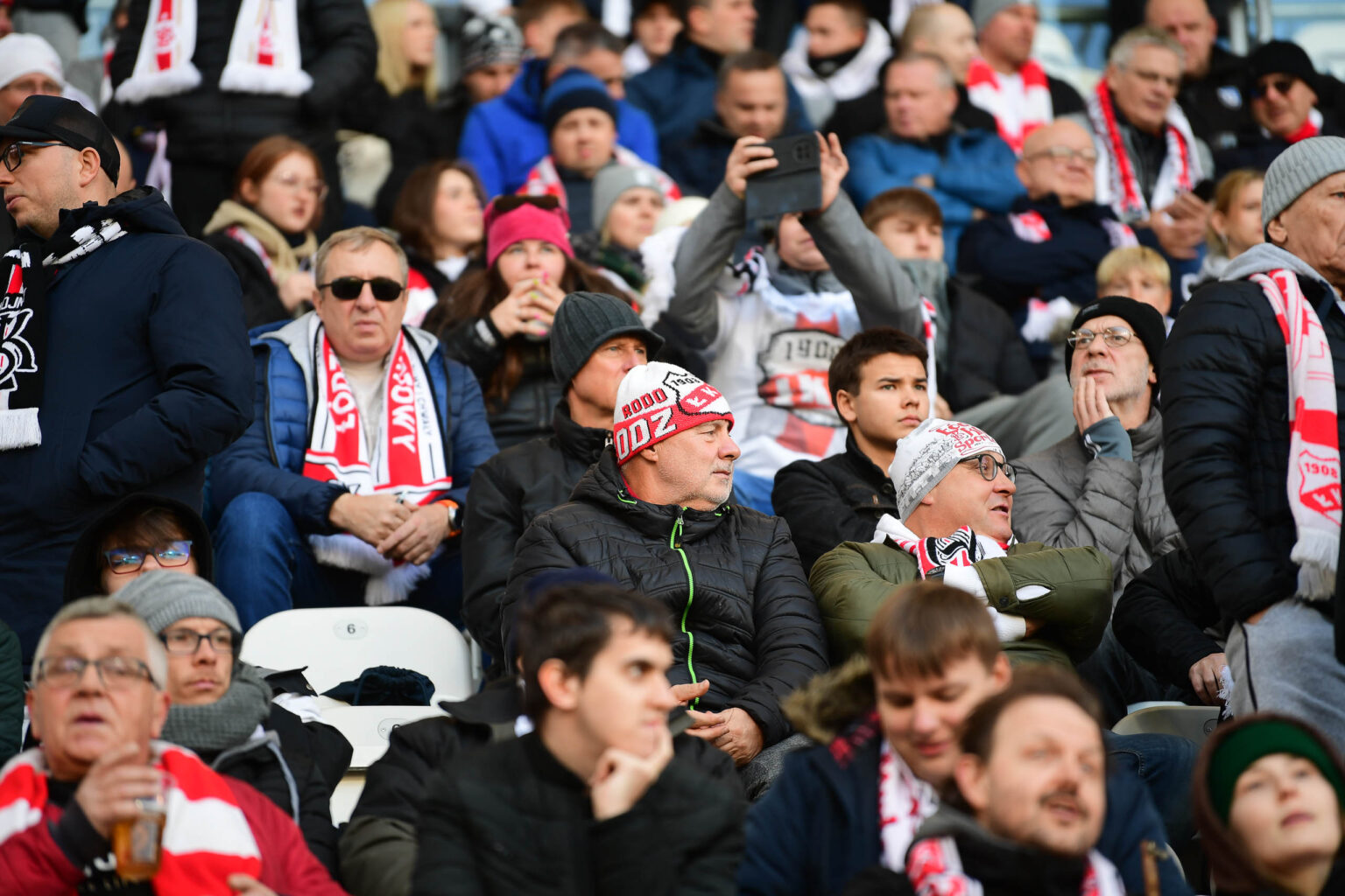 LKS Lodz vs Ruch Chorzow Kibice Fot Sebastian Szwajkowski 33