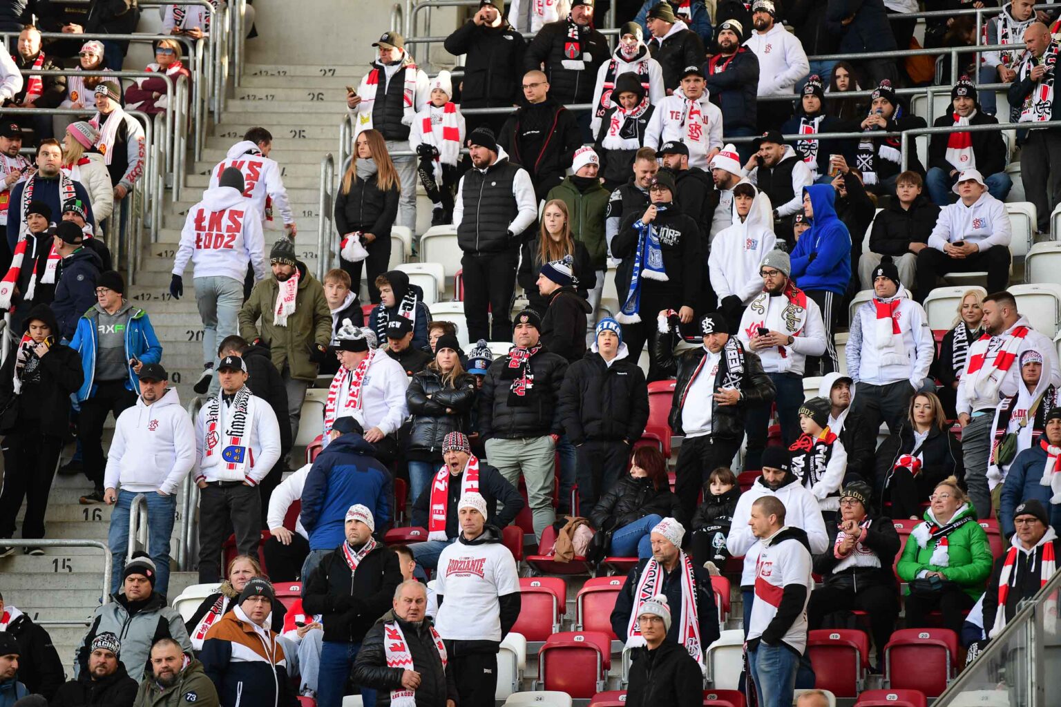 LKS Lodz vs Ruch Chorzow Kibice Fot Sebastian Szwajkowski 38
