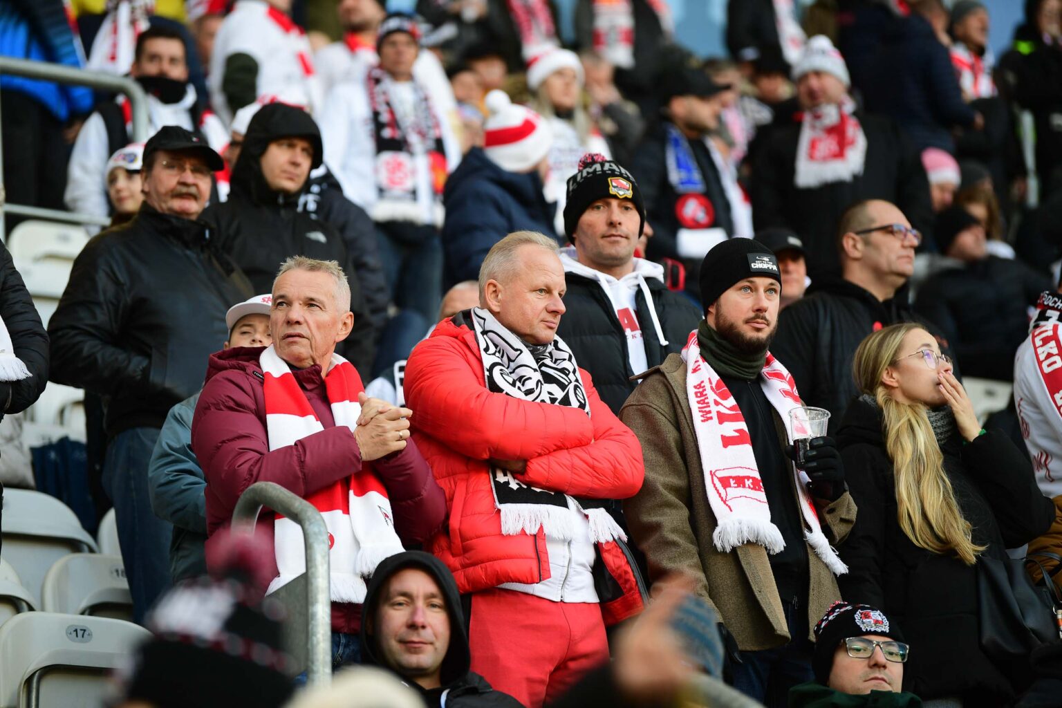 LKS Lodz vs Ruch Chorzow Kibice Fot Sebastian Szwajkowski 47