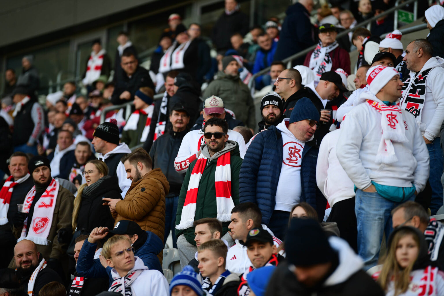LKS Lodz vs Ruch Chorzow Kibice Fot Sebastian Szwajkowski 58
