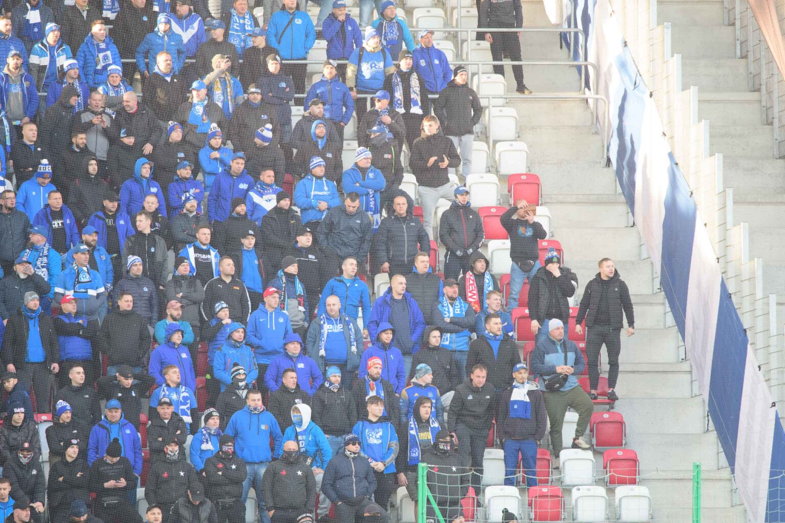 LKS Lodz vs Ruch Chorzow Kibice Fot Sebastian Szwajkowski 6