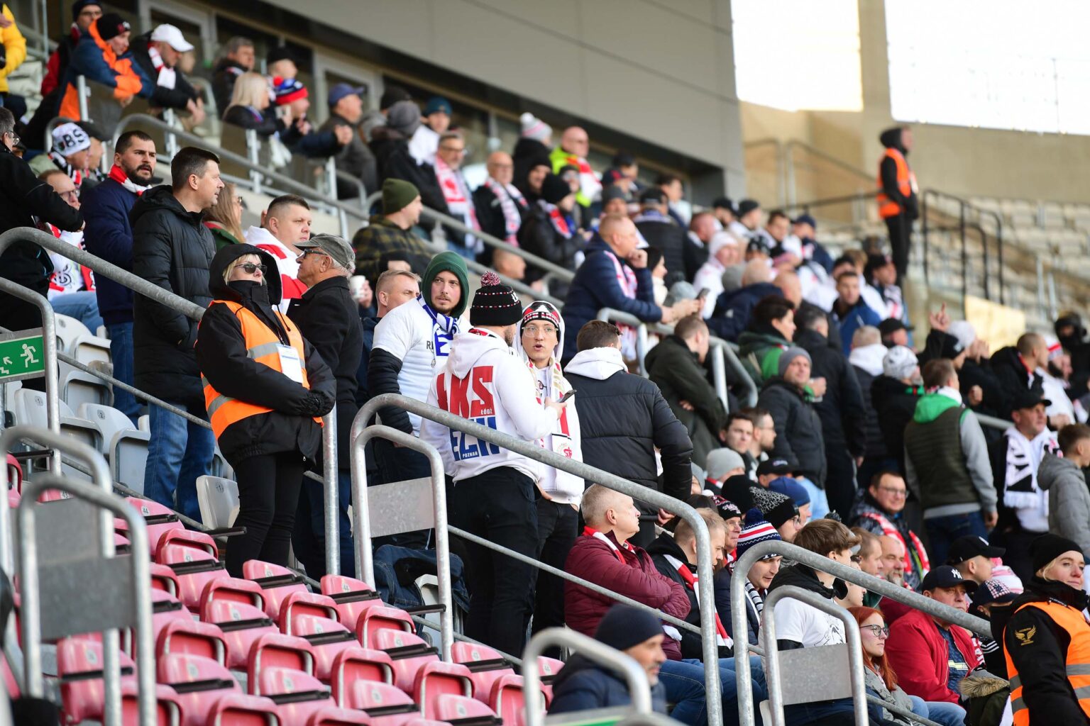 LKS Lodz vs Ruch Chorzow Kibice Fot Sebastian Szwajkowski 65
