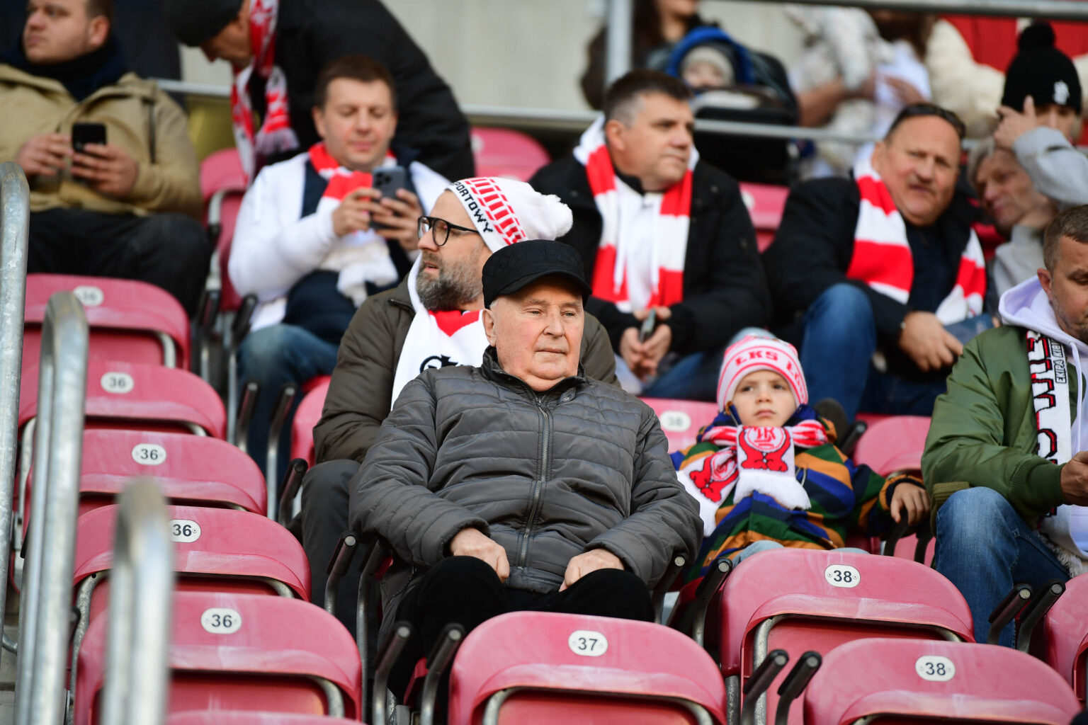 LKS Lodz vs Ruch Chorzow Kibice Fot Sebastian Szwajkowski 72