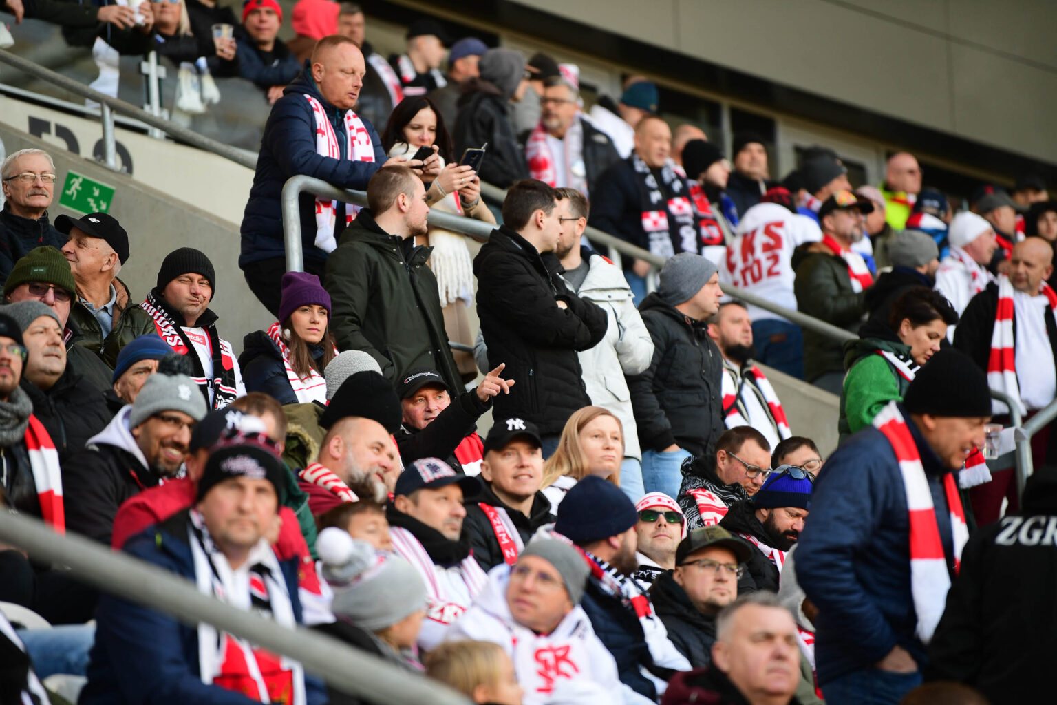LKS Lodz vs Ruch Chorzow Kibice Fot Sebastian Szwajkowski 77