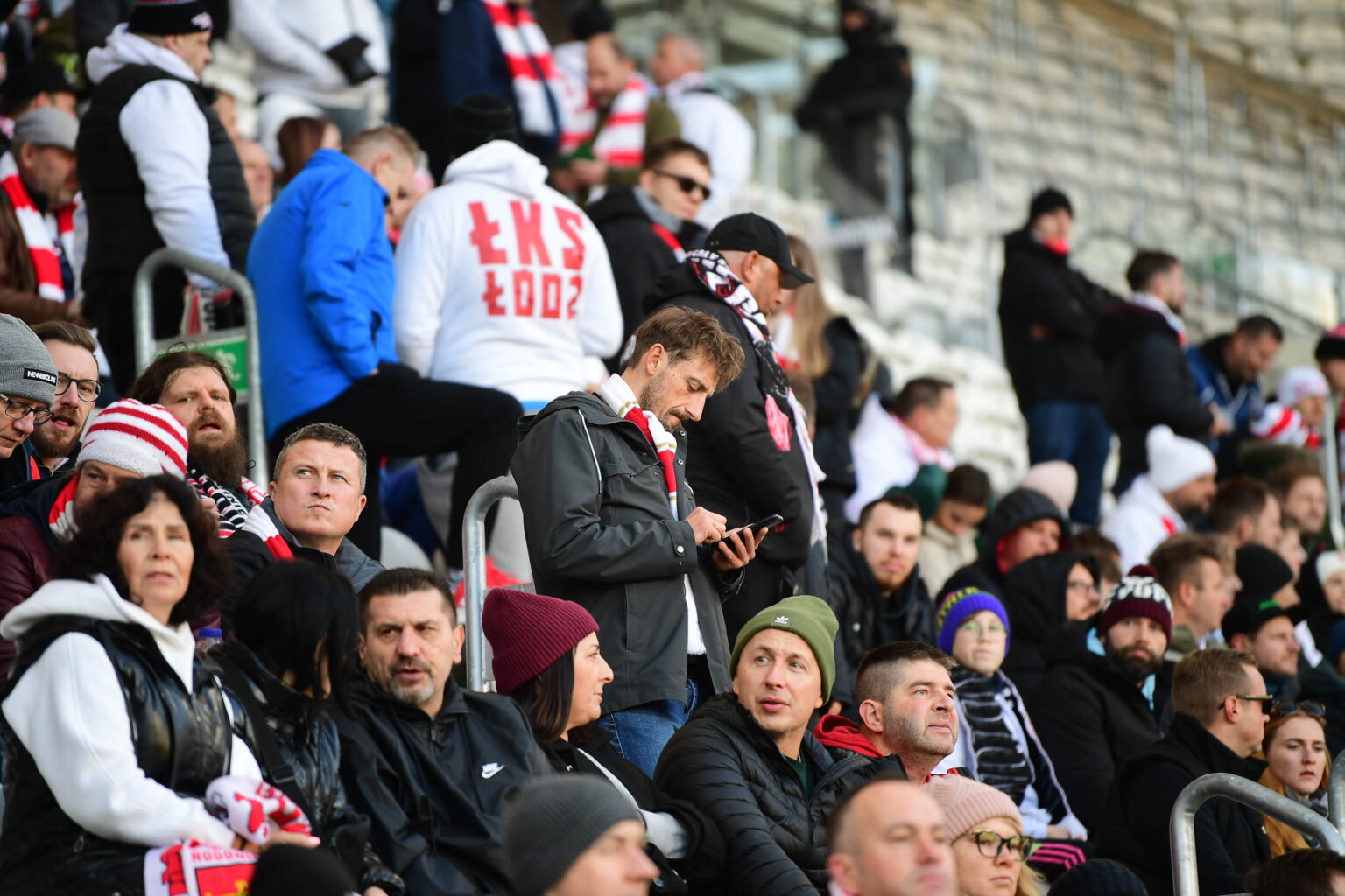 LKS Lodz vs Ruch Chorzow Kibice Fot Sebastian Szwajkowski 82