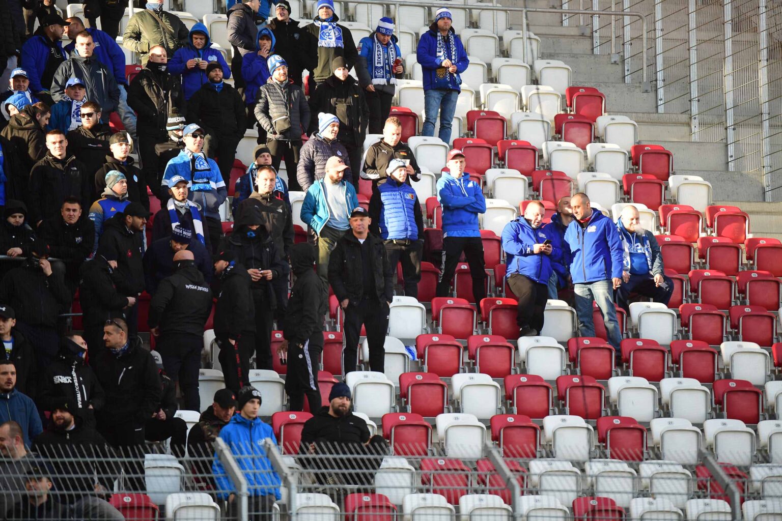 LKS Lodz vs Ruch Chorzow Kibice Fot Sebastian Szwajkowski 91