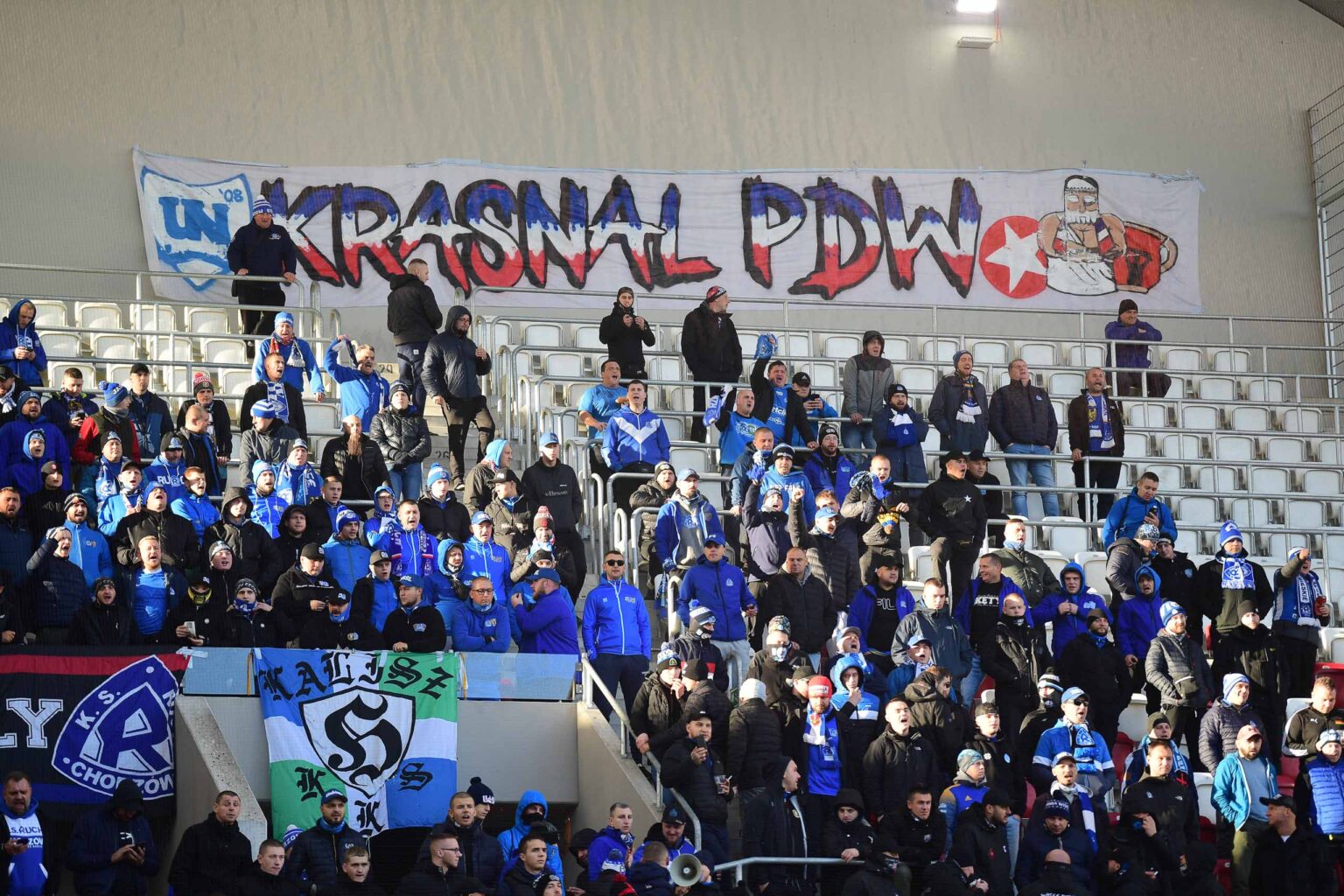 LKS Lodz vs Ruch Chorzow Kibice Fot Sebastian Szwajkowski 92