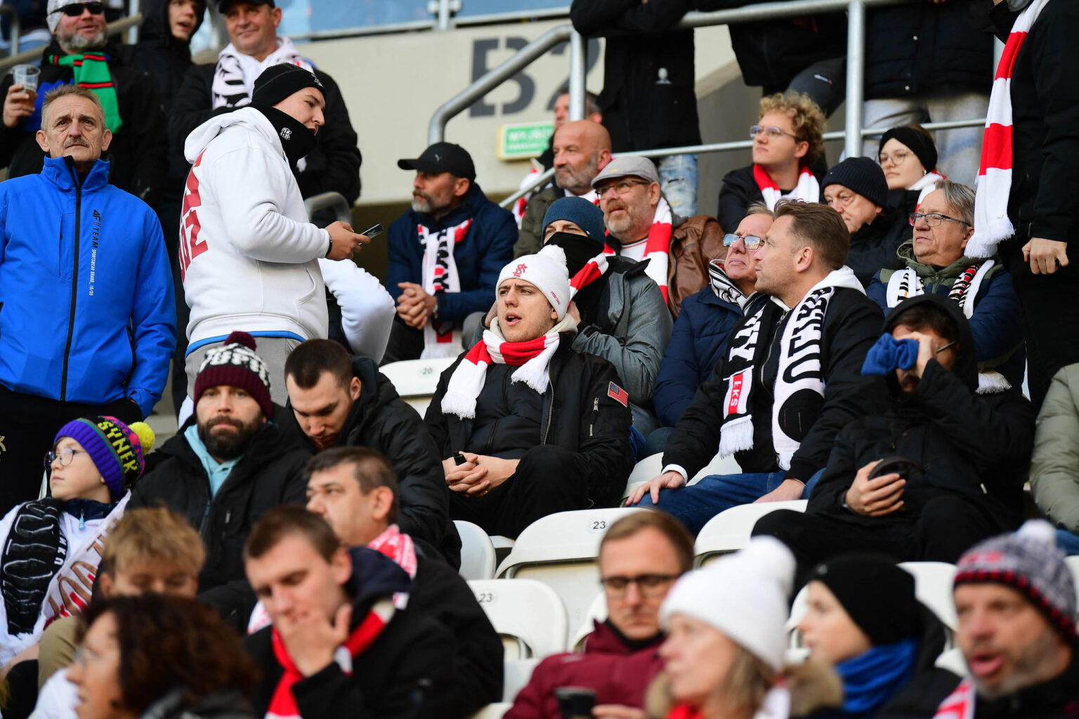 LKS Lodz vs Ruch Chorzow Kibice Fot Sebastian Szwajkowski 97