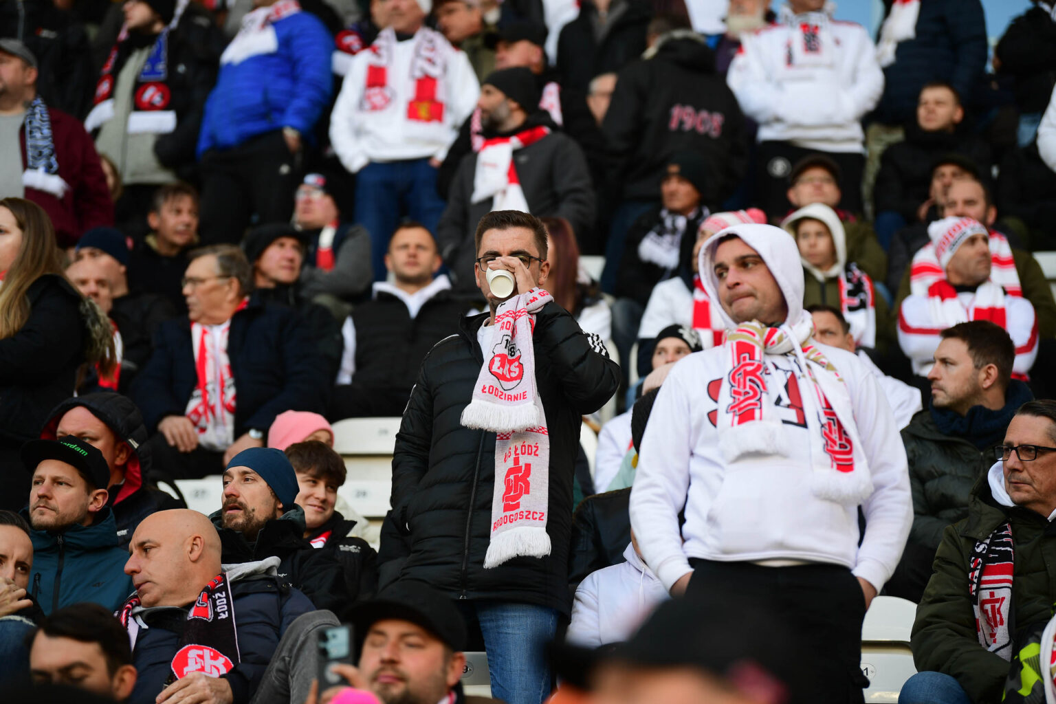 LKS Lodz vs Ruch Chorzow Kibice Fot Sebastian Szwajkowski 98