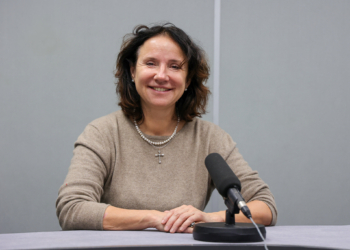 Izabela Kaczmarska, radna Rady Miejskiej w Łodzi porannym gościem we wtorek 19 listopada