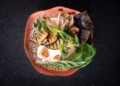 Zielona ramen poziom