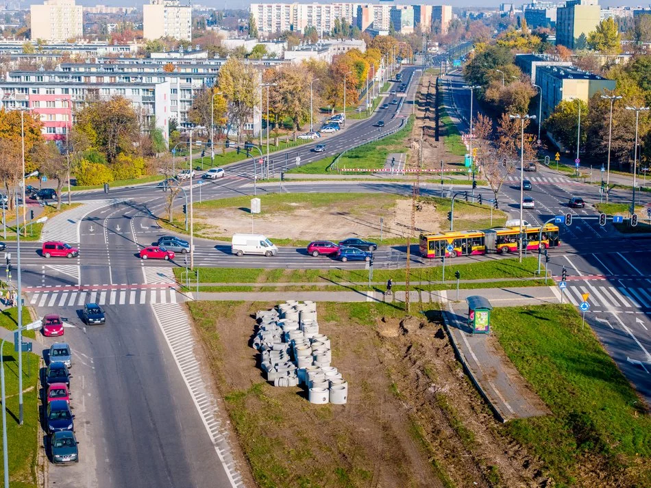 Remont Śmigłego-Rydza w Łodzi: Wymiana asfaltu, budowa torowiska. Będą zmiany w ruchu 1 Remont Śmigłego-Rydza w Łodzi: Wymiana asfaltu, budowa torowiska. Będą zmiany w ruchu