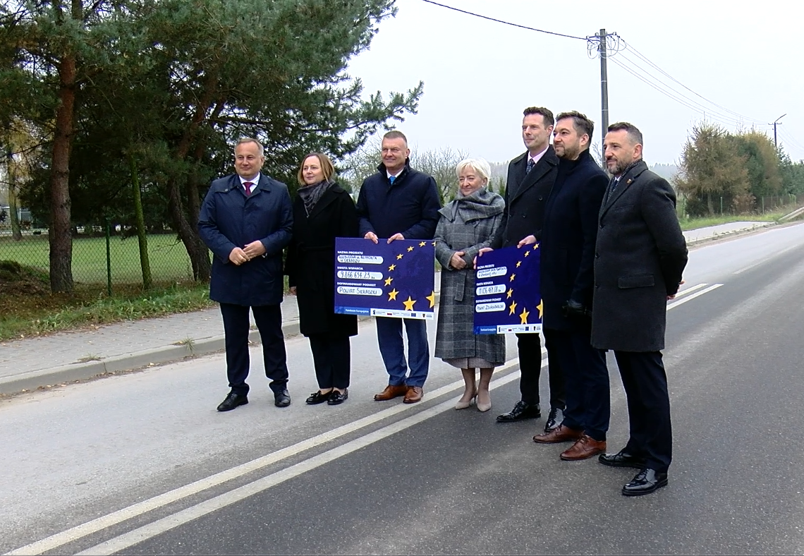 20 mln zł od władz województwa na modernizację dróg w regionie sieradzkim