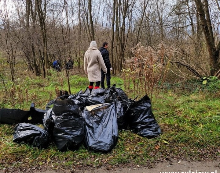 30-lecie Sulejowskiego Parku Krajobrazowego. Sprzątanie fragmentów otuliny