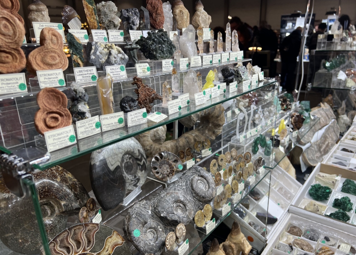 Targi kamieni i biżuterii "Interstone" w łódzkiej Hali EXPO